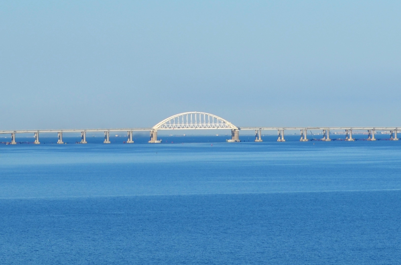 Crimean bridge summer 2019