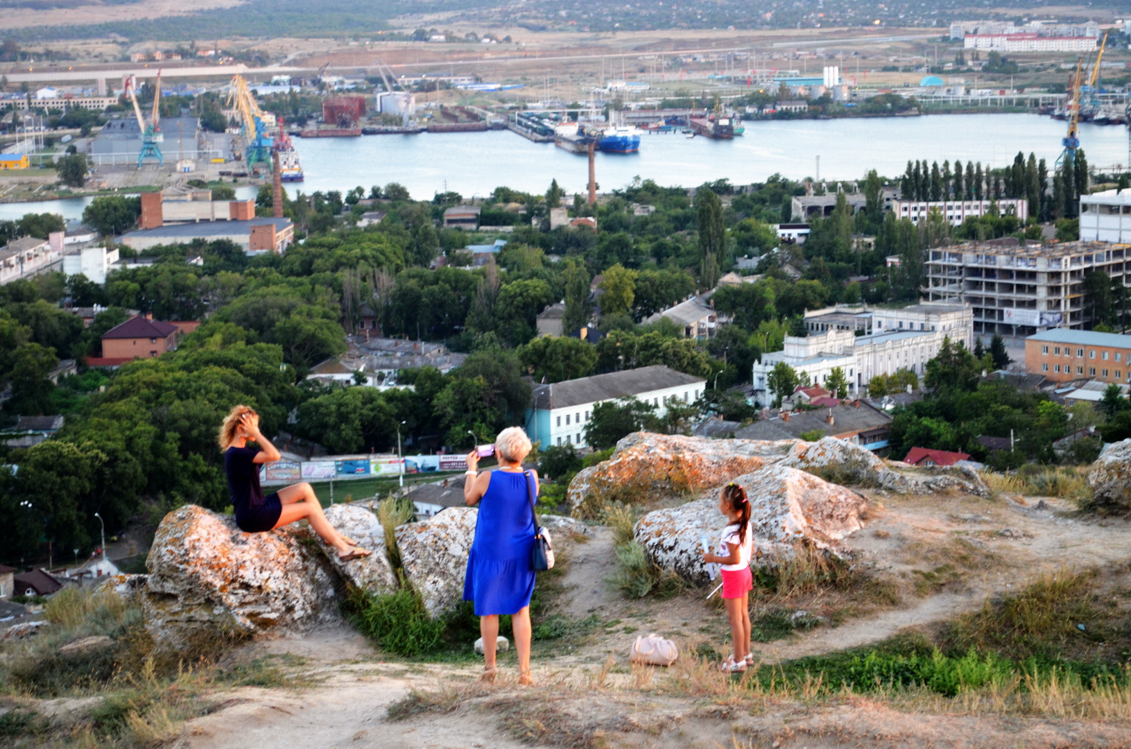 kerch view from Mithridates